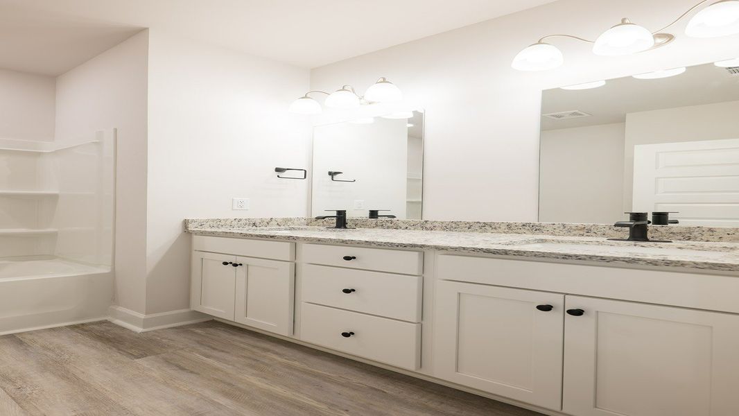 Furnished interior view inside a new home in Pine Dove Estates, Tallahassee (Image 5).