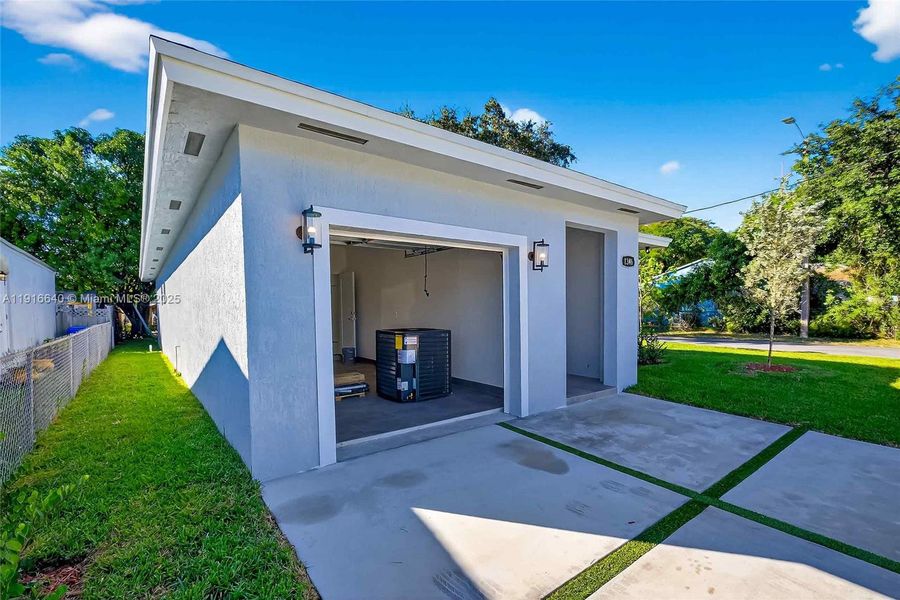Exterior details and patio area of a home in , Miami (Image 22). Exterior details and patio area of a home in , Miami (Image 22).