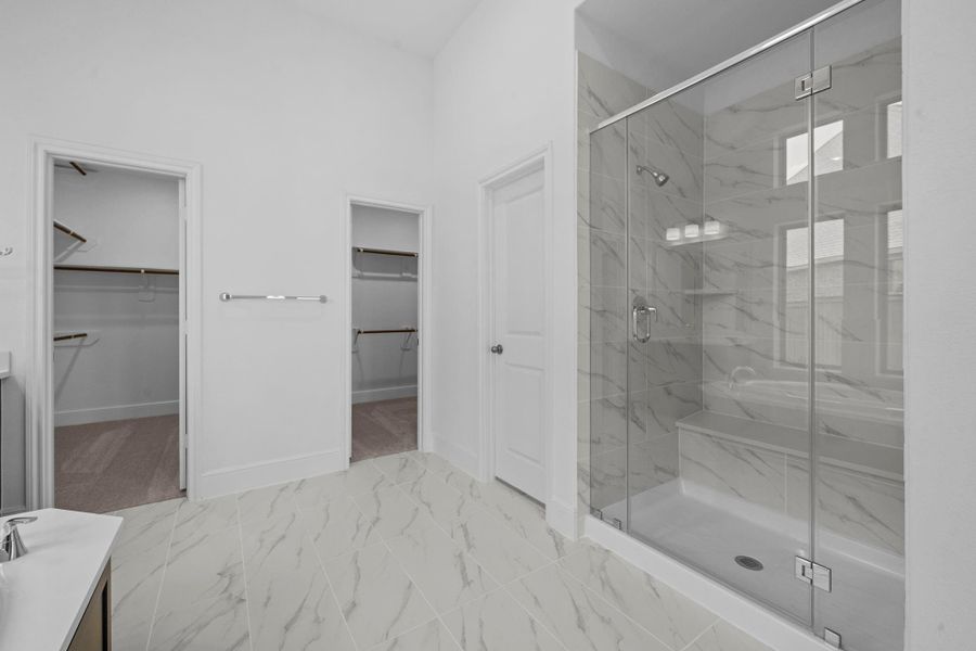 Furnished interior view inside a new home in Bridgeland, Cypress (Image 9).