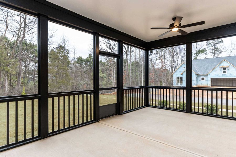 Representative exterior details of a home built from the The Mosley by David Weekley Homes in Encore at Chatham Park – Classic Series, Pittsboro (Image 2). Representative exterior details of a home built from the The Mosley by David Weekley Homes in Encore at Chatham Park – Classic Series, Pittsboro (Image 2).