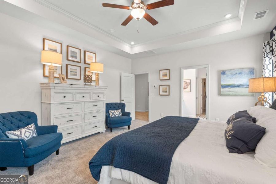 Furnished interior view inside a new home in Avalon, Perry (Image 22).