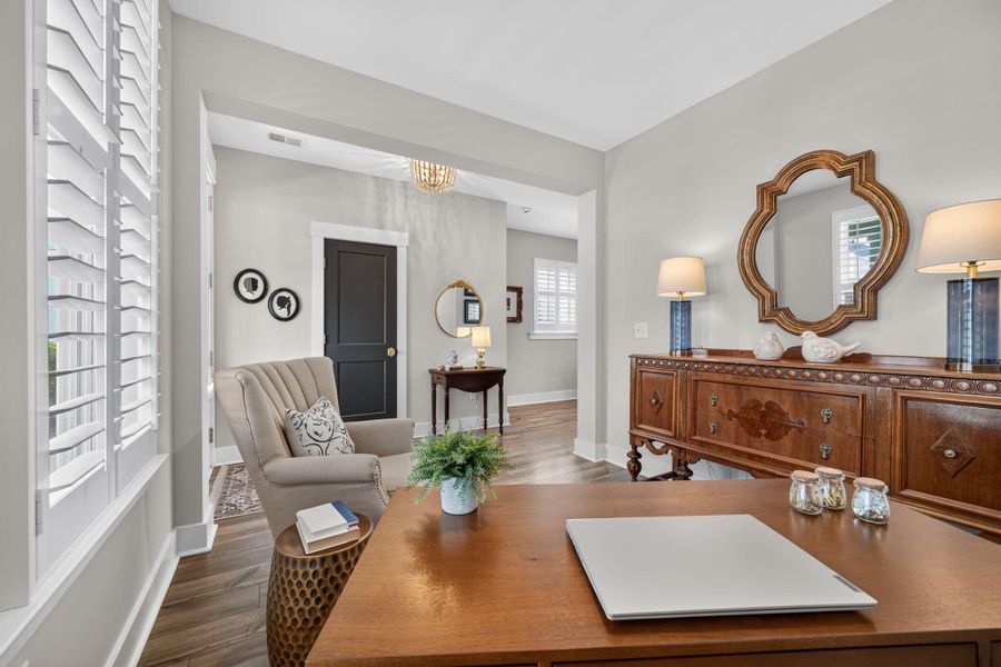 Furnished interior view inside a new home in Nexton - Midtown - The Park Collection, Summerville (Image 11). Furnished interior view inside a new home in Nexton - Midtown - The Park Collection, Summerville (Image 11).