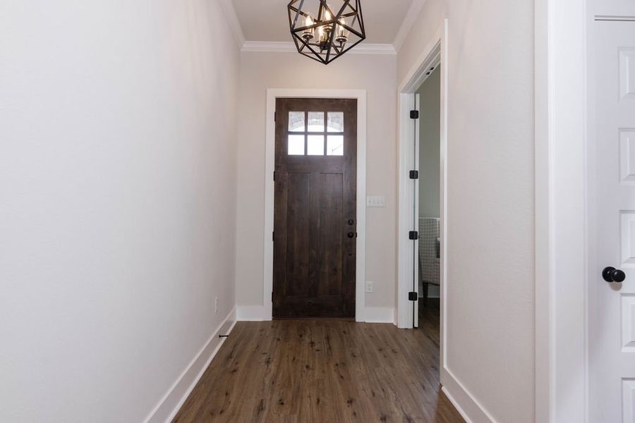Representative unfurnished interior of a home built from the The Lydia by Reece Homes in Harvest Meadows, Bryan (Image 26).