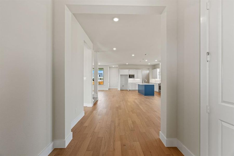 Spacious, unfurnished interior of a new home in The Heights at Uptown Celina, Celina (Image 10). Spacious, unfurnished interior of a new home in The Heights at Uptown Celina, Celina (Image 10).
