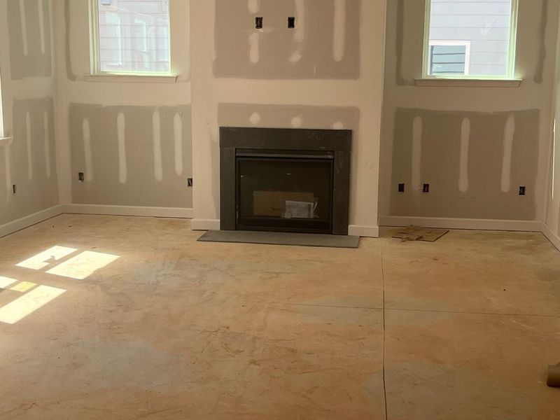 In-progress construction of a new home in Sage on North Main, Wake Forest, NC (Image 17).