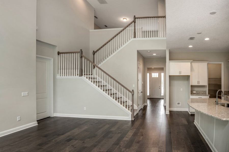 Representative unfurnished interior of a home built from the Walton by Riverside Homes in Mariposa at EverRange, Jacksonville (Image 22).