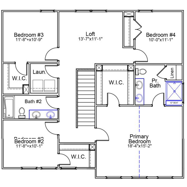 2D floor plan layout of this home in Ellington, Elgin, SC (Image 3). 2D floor plan layout of this home in Ellington, Elgin, SC (Image 3).