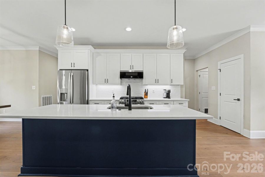 Furnished interior view inside a new home in , Denver (Image 18).