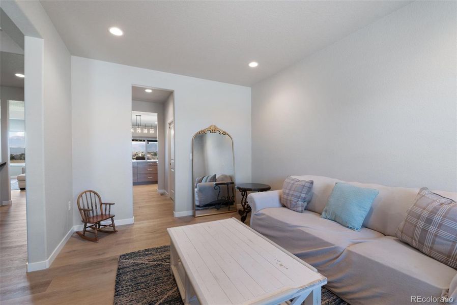 Furnished interior view inside a new home in , Colorado Springs (Image 12).