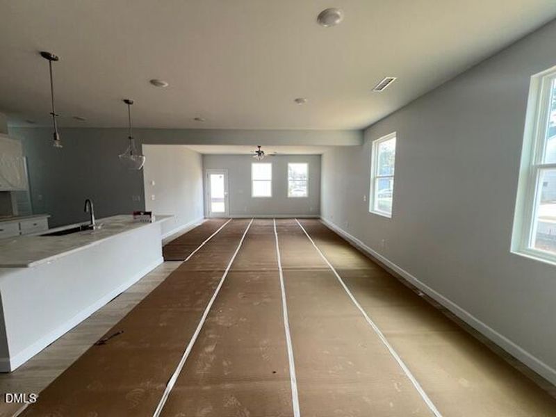 In-progress construction of a new home in Gregory Village, Lillington, NC (Image 33).