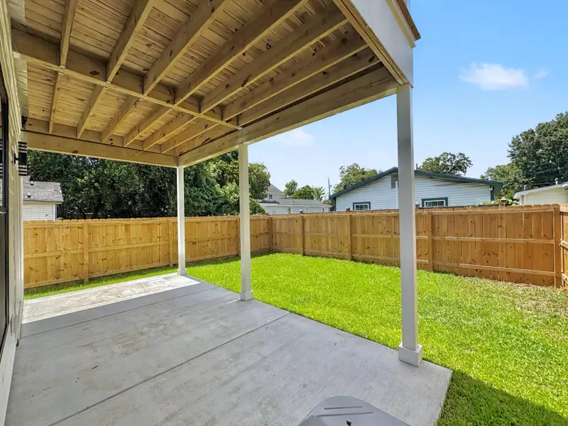 Exterior details and patio area of a home in , North Charleston (Image 32). Exterior details and patio area of a home in , North Charleston (Image 32).