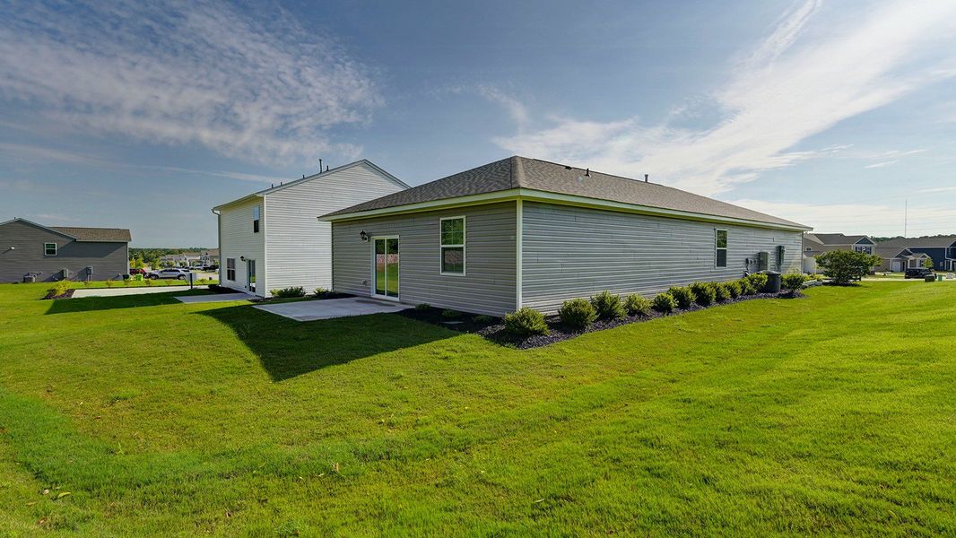 Representative exterior photo of a completed home built from the CAMERON by D.R. Horton in Grand Oaks, Columbia, SC (Image 21).