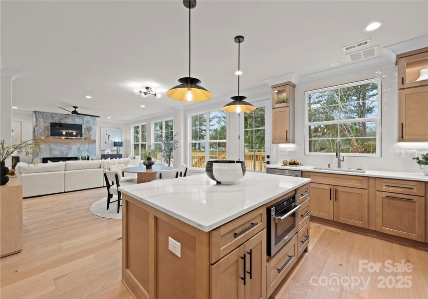 Furnished interior view inside a new home in , Charlotte (Image 32).