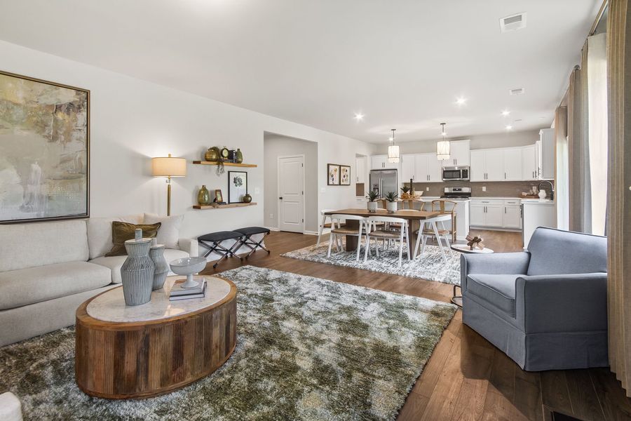 Representative furnished interior of a home built from the The Shiloh by Stanley Martin Homes in Bridgeport Single Family Homes, Greenville (Image 23).