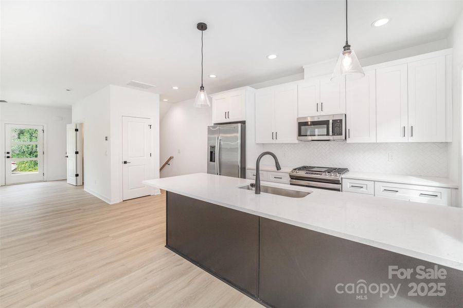 Furnished interior view inside a new home in , Charlotte (Image 10).