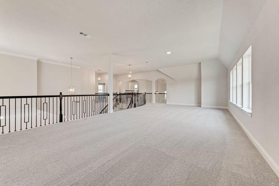 Spacious, unfurnished interior of a new home in South Pointe, Mansfield (Image 10).