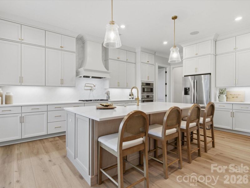 Furnished interior view inside a new home in Broadmoor at Marvin, Marvin (Image 15).