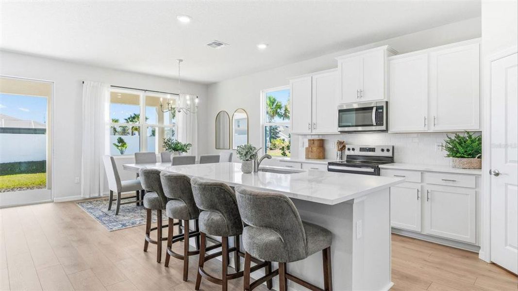 Furnished interior view inside a new home in Legacy Preserve, Parrish (Image 14).
