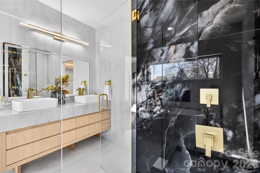 Furnished interior view inside a new home in , Charlotte (Image 33).