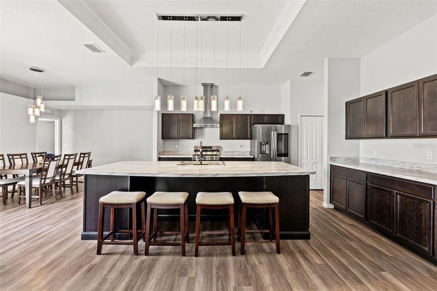Furnished interior view inside a new home in , Weeki Wachee (Image 19).