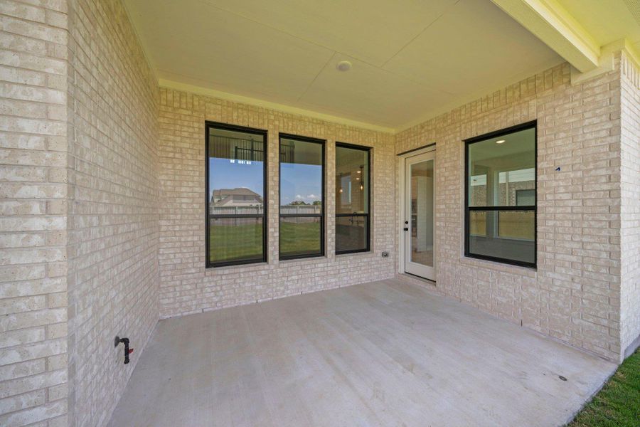 Rear Covered Patio Rear Covered Patio