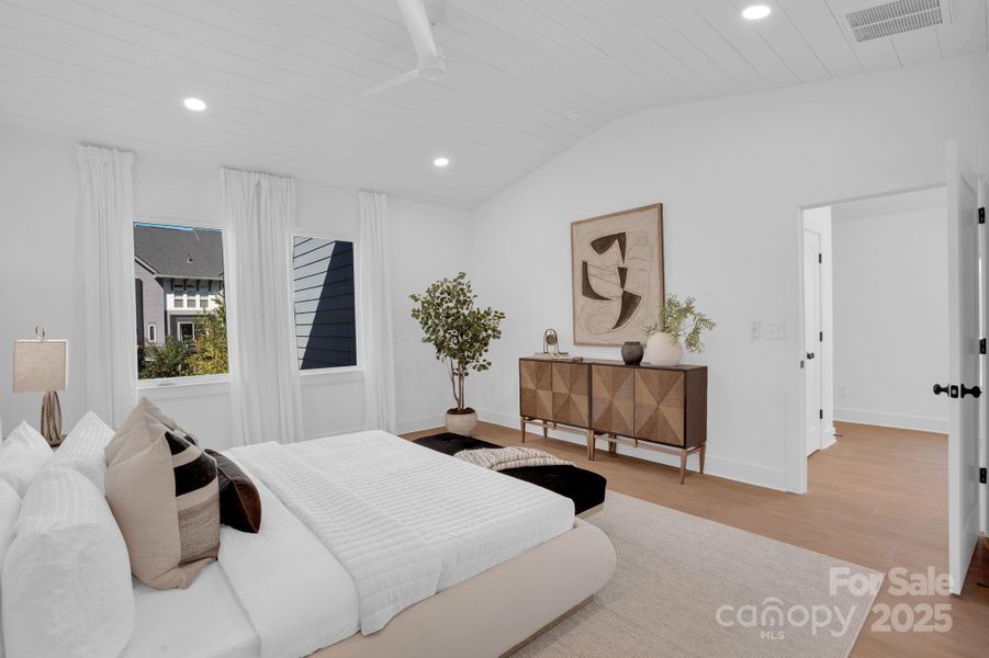 Furnished interior view inside a new home in , Charlotte (Image 16). Furnished interior view inside a new home in , Charlotte (Image 16).