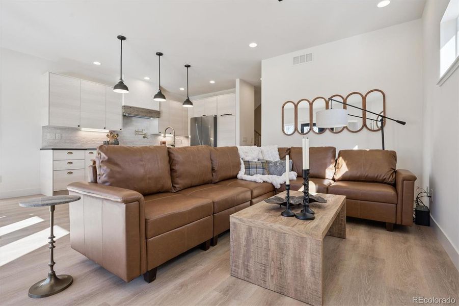 Furnished interior view inside a new home in , Golden (Image 14).