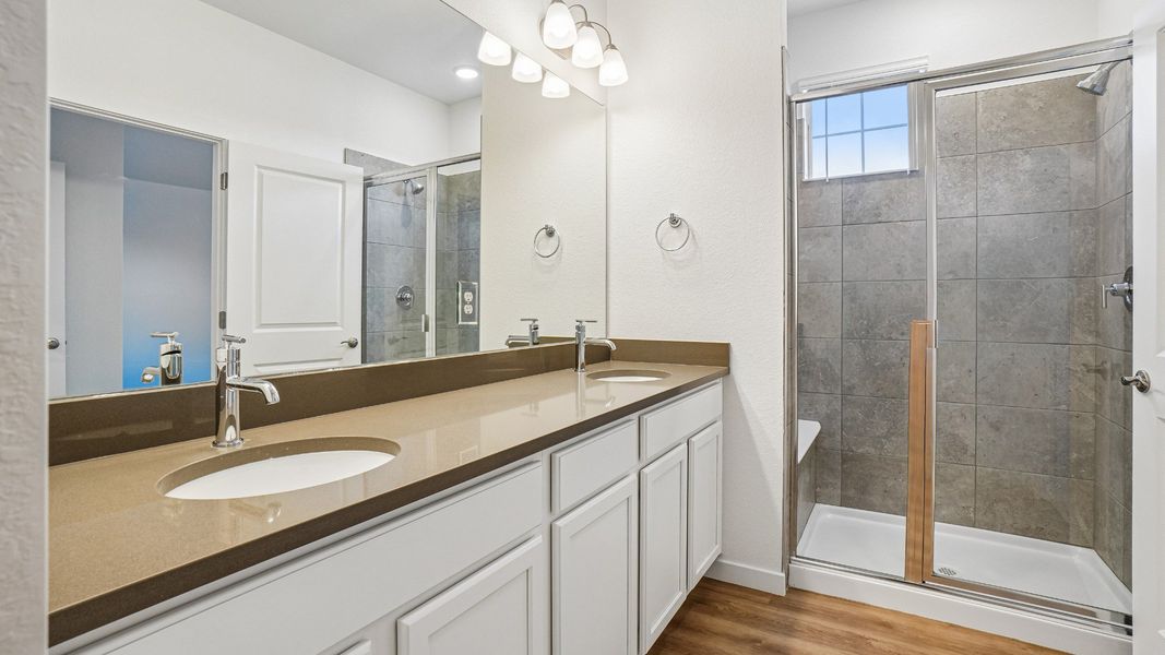 Furnished interior view inside a new home in Westerly - Townhomes, Erie (Image 23).