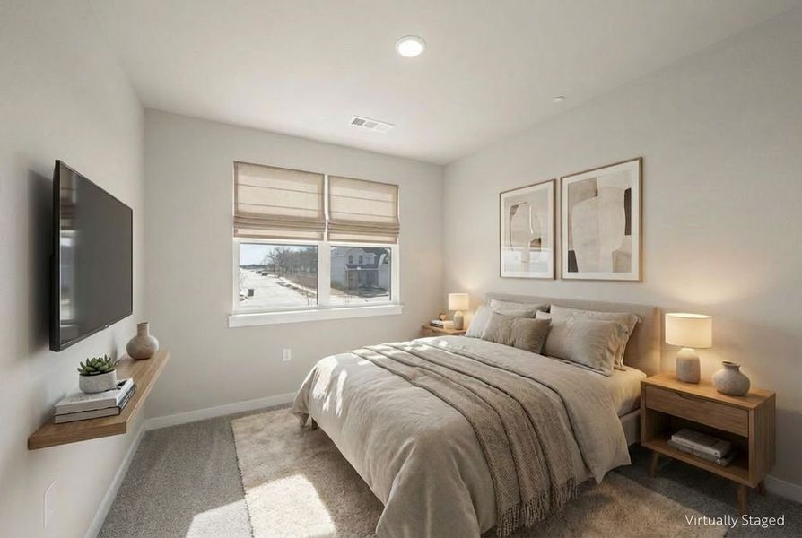Furnished interior view inside a new home in Wildridge, Oak Point (Image 13).