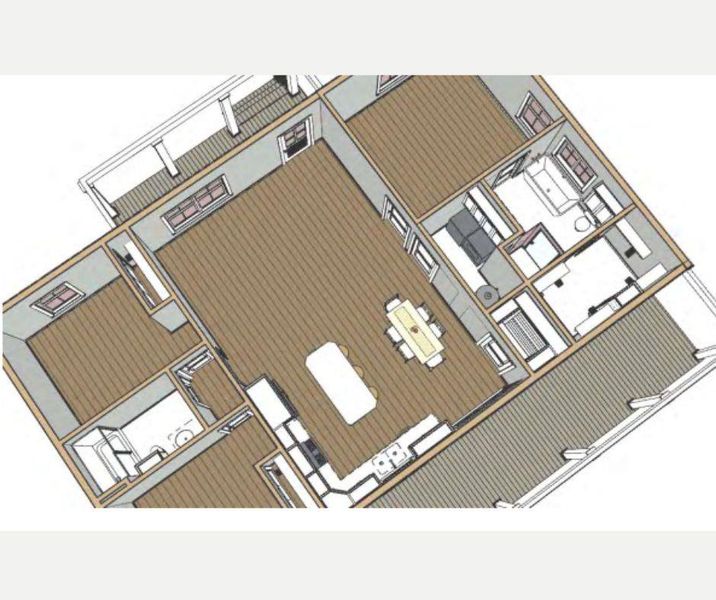 View of room layout View of room layout