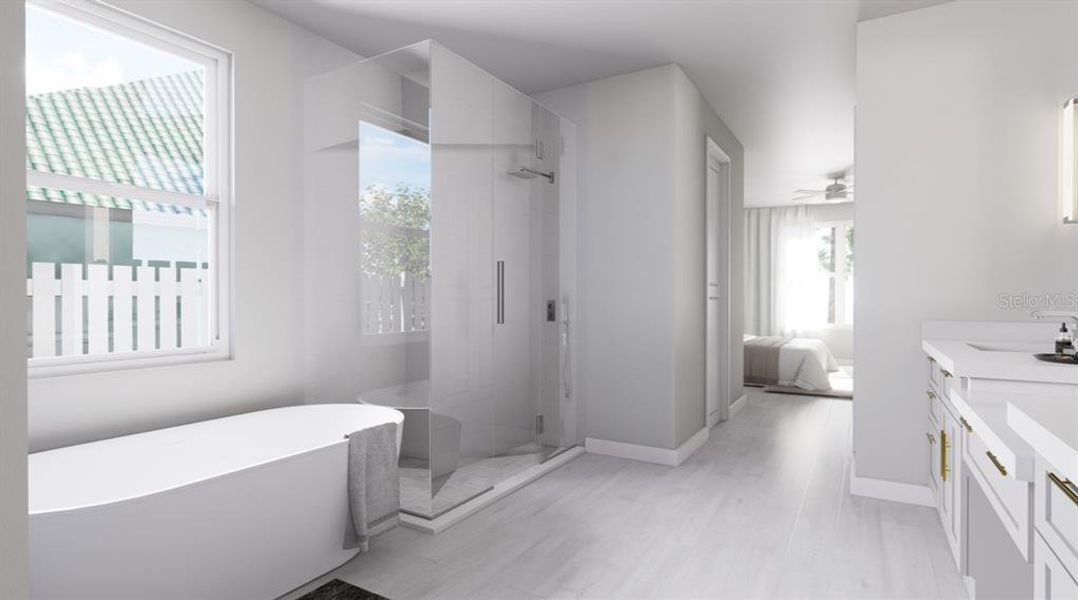 Furnished interior view inside a new home in , Ocala (Image 8). Furnished interior view inside a new home in , Ocala (Image 8).