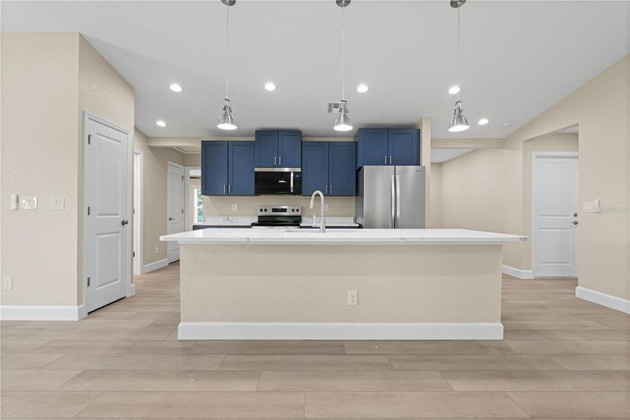 Furnished interior view inside a new home in , Englewood (Image 12).