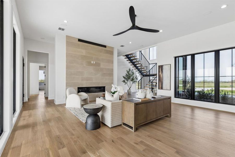 Furnished interior view inside a new home in , Weatherford (Image 32). Furnished interior view inside a new home in , Weatherford (Image 32).