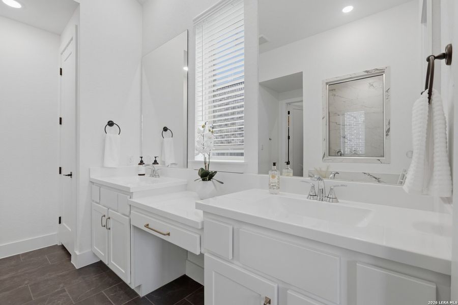 Furnished interior view inside a new home in Davis Ranch, San Antonio (Image 18).