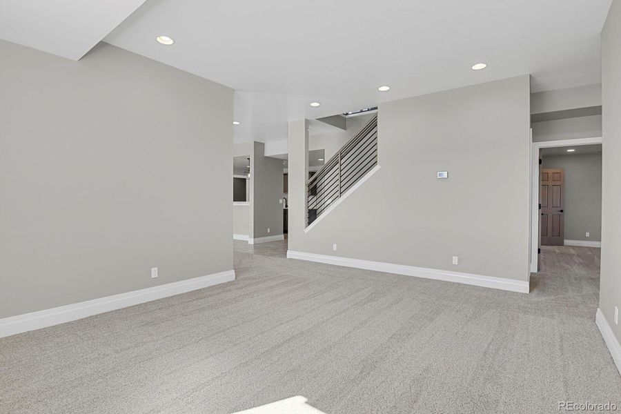 Another view of the second family/other room