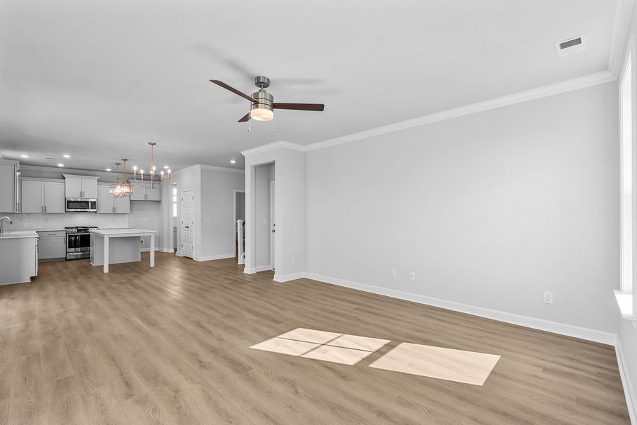 Spacious, unfurnished interior of a new home in Fieldstone, Lexington (Image 32). Spacious, unfurnished interior of a new home in Fieldstone, Lexington (Image 32).