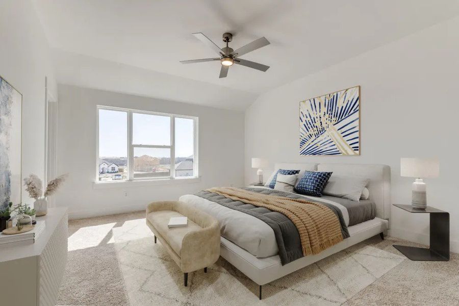 Representative furnished interior of a home built from the Brooke Modern by Cadence Homes in Karis, Crowley (Image 14). Representative furnished interior of a home built from the Brooke Modern by Cadence Homes in Karis, Crowley (Image 14).