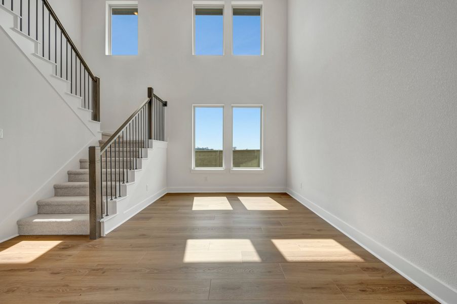 Spacious, unfurnished interior of a new home in Landmark, Denton (Image 25). Spacious, unfurnished interior of a new home in Landmark, Denton (Image 25).