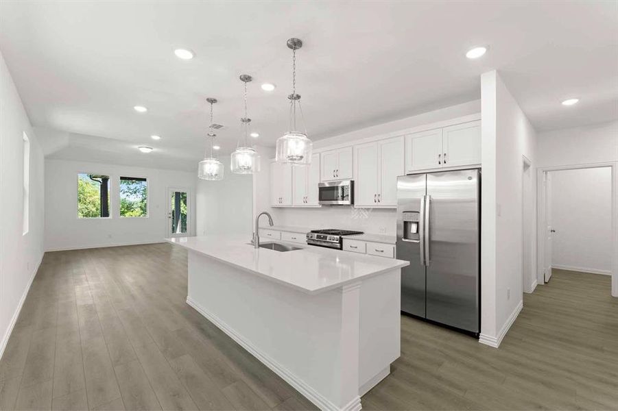 Furnished interior view inside a new home in Devonshire 40s, Forney (Image 10).