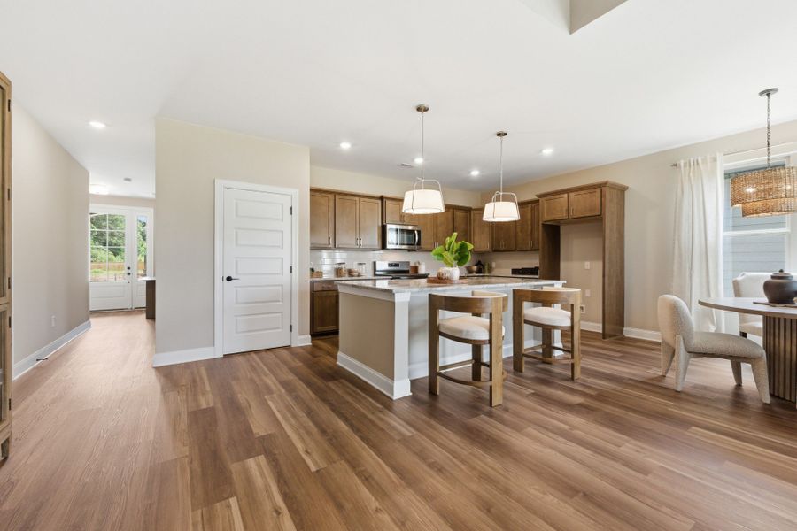 Furnished interior view inside a new home in Storyvale, Hixson (Image 5).