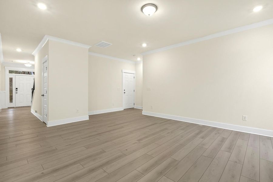Spacious, unfurnished interior of a new home in Browning Mill, Wendell (Image 29).