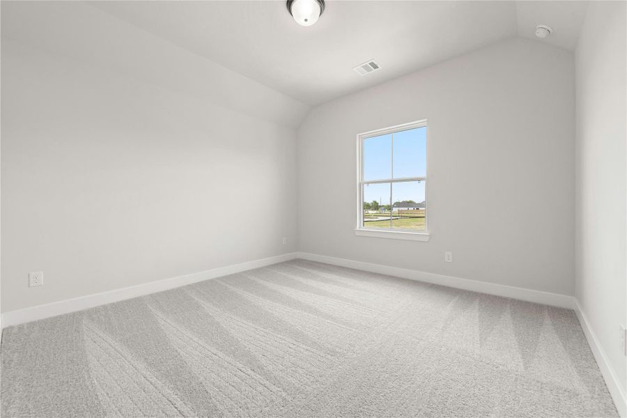 Spacious, unfurnished interior of a new home in Austin Point, Richmond (Image 12). Spacious, unfurnished interior of a new home in Austin Point, Richmond (Image 12).