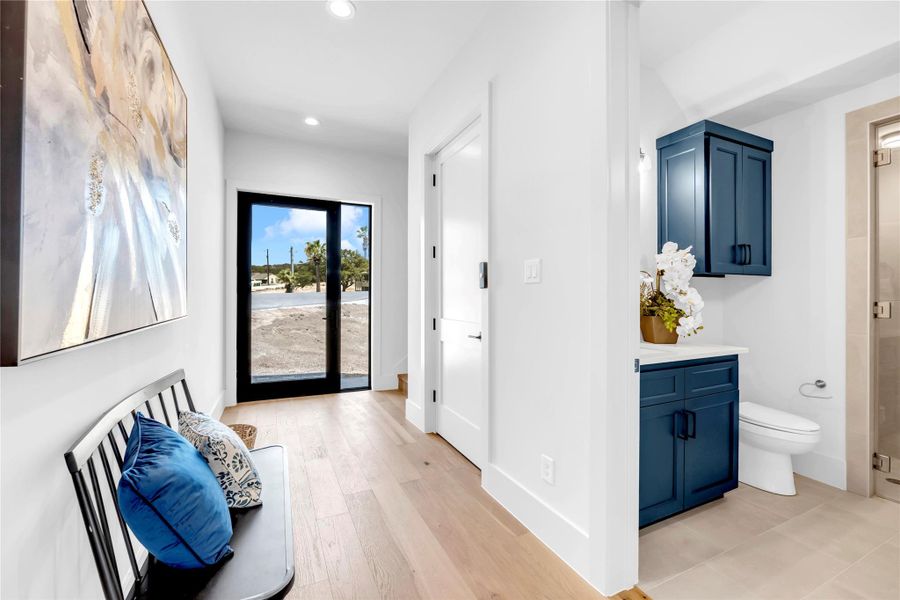 Furnished interior view inside a new home in , Marble Falls (Image 3).