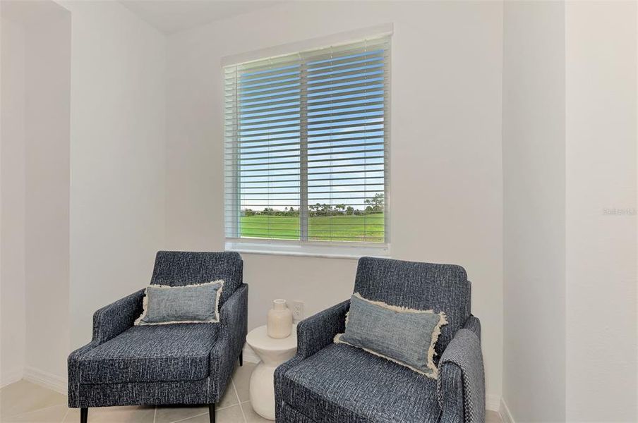 Furnished interior view inside a new home in Wellen Park Golf & Country Club, Venice (Image 13).