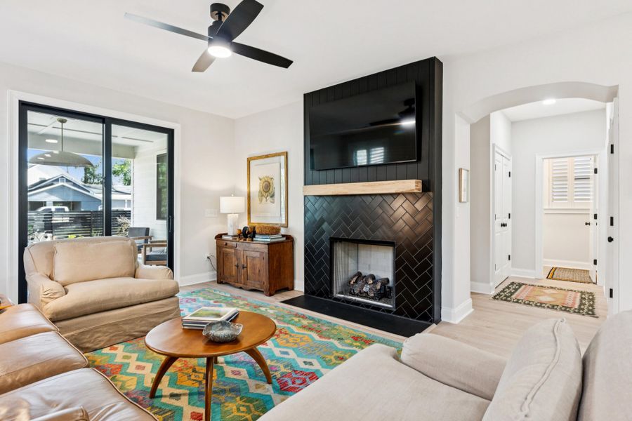 Furnished interior view inside a new home in , Summerville (Image 15).