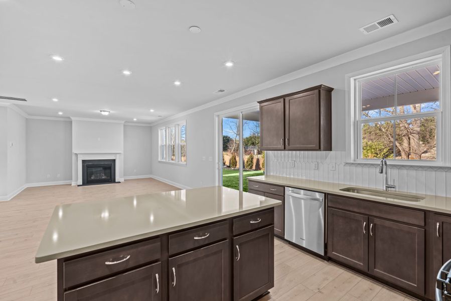 Furnished interior view inside a new home in Sparrow Creek, Boiling Springs (Image 8). Furnished interior view inside a new home in Sparrow Creek, Boiling Springs (Image 8).