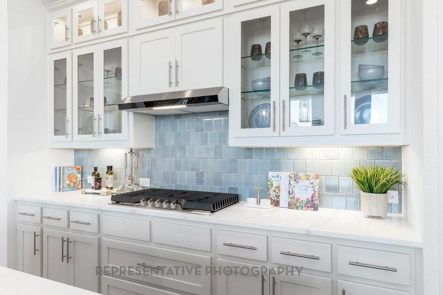 Close-up of interior finishes inside a home in Riceland: 50ft. lots, Mont Belvieu (Image 17).