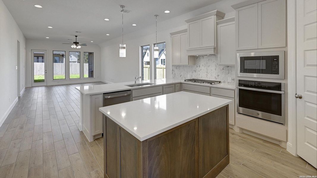 Furnished interior view inside a new home in Kallison Ranch, San Antonio (Image 15). Furnished interior view inside a new home in Kallison Ranch, San Antonio (Image 15).