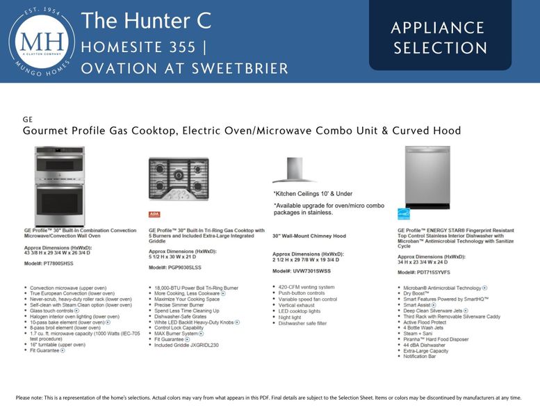 Sample of building materials used in homes in Ovation at Sweetbrier, Durham (Image 7). Sample of building materials used in homes in Ovation at Sweetbrier, Durham (Image 7).