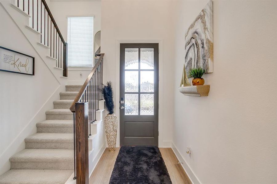 Furnished interior view inside a new home in Karis, Crowley (Image 6).